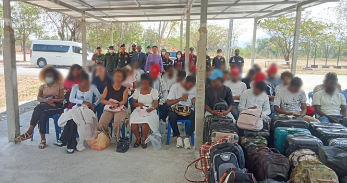 Thailand Bantu Pemulangan 45 WN Ethiopia Korban Geng Penipuan Online Myanmar